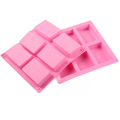 Silicone Cake Mold Silicone Soap Handmade Soap Mold Rectangular 100ml Handmade Soap Mold For DIY